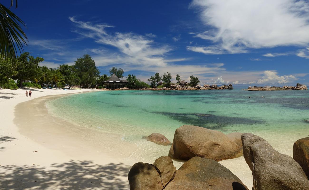 Photo of Petite Anse Kerlan Beach with white fine sand surface