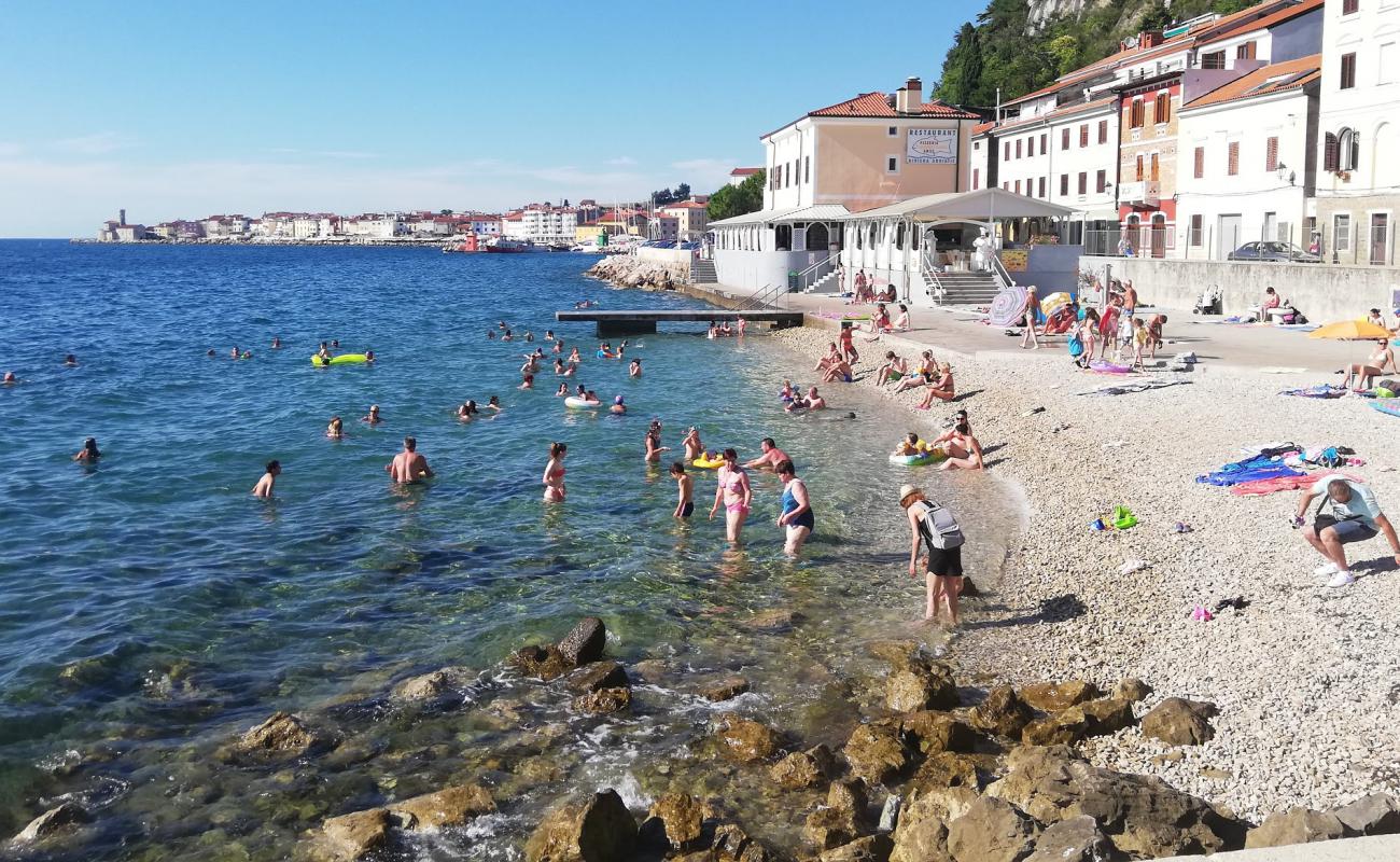 Photo of Fornace beach with concrete cover surface