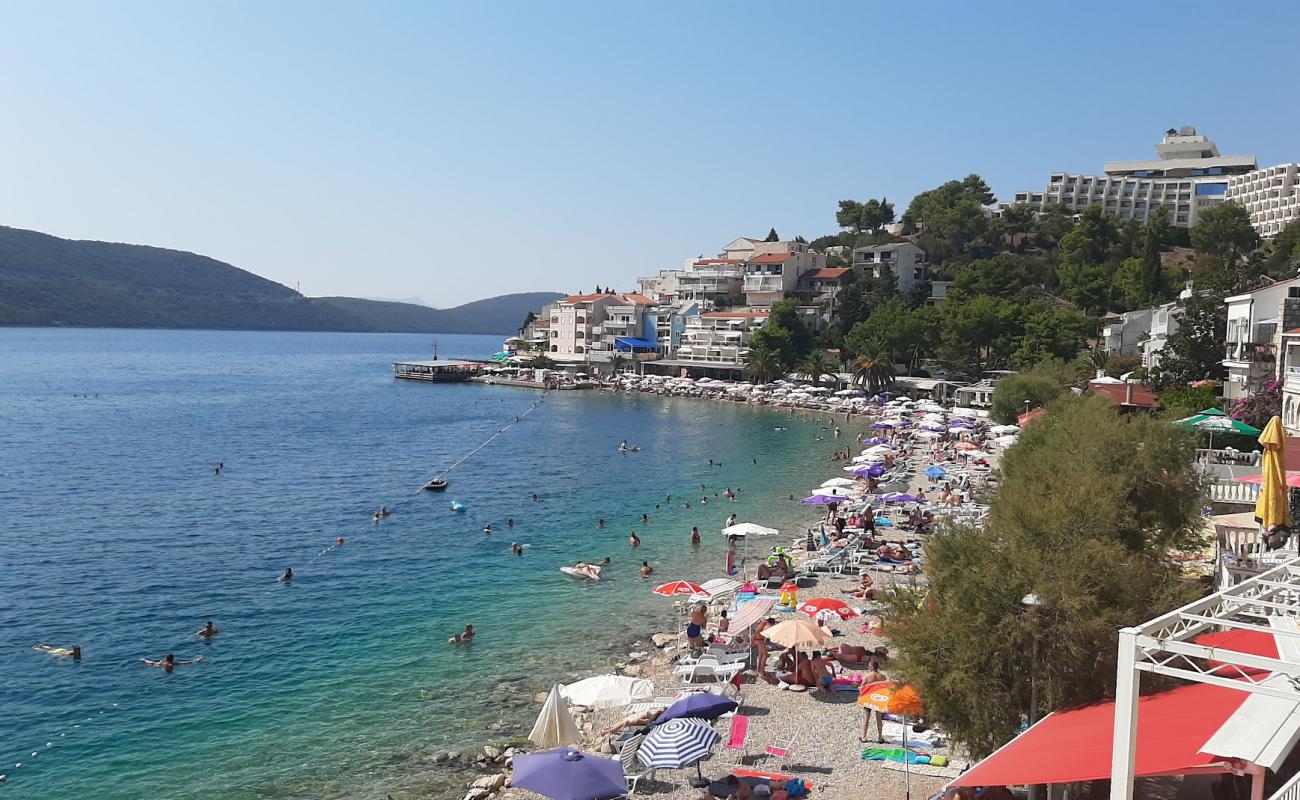 Photo of Neum beach II with light pebble surface