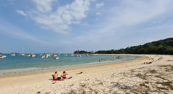 Lazarus Island Beach