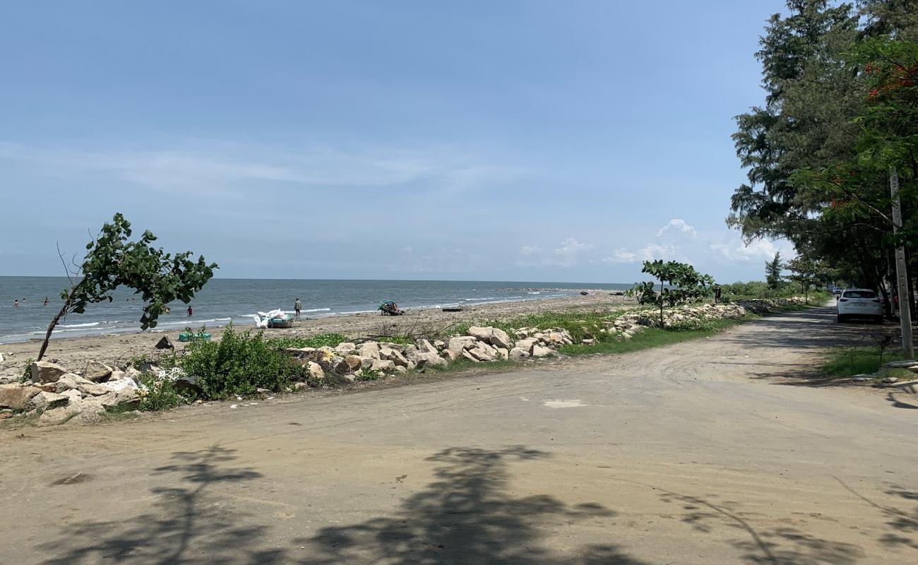 Photo of Can Thanh beach with black sand & pebble surface