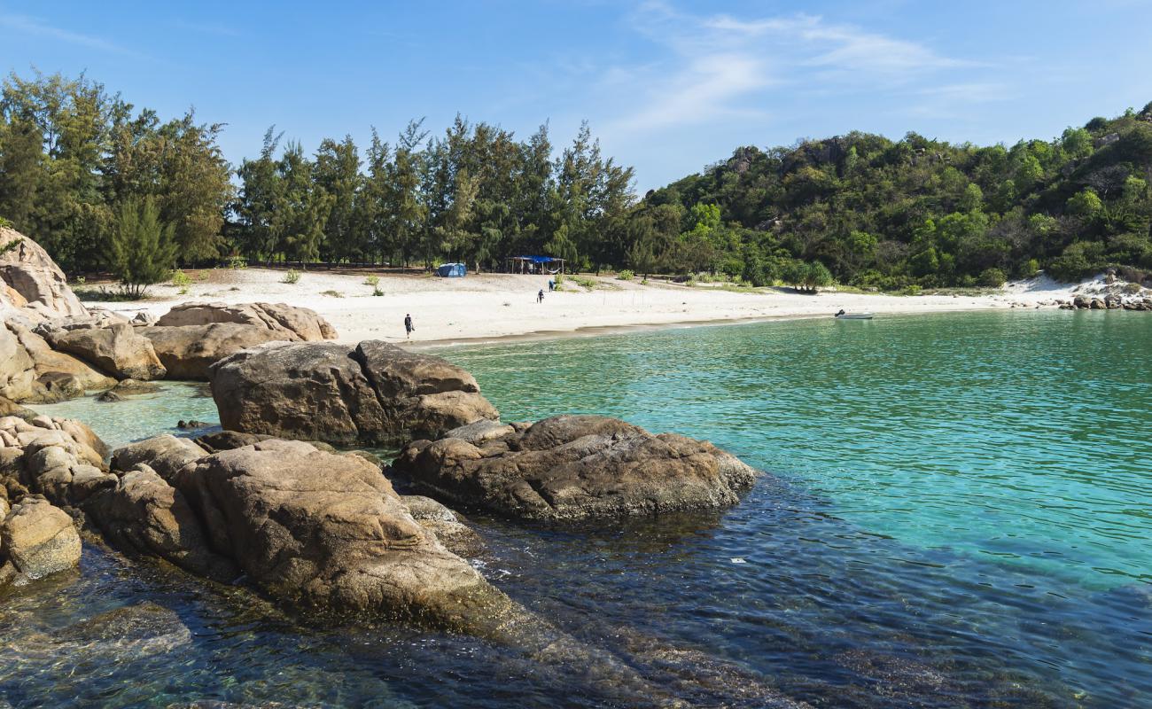 Photo of Robinson Beach with white fine sand surface