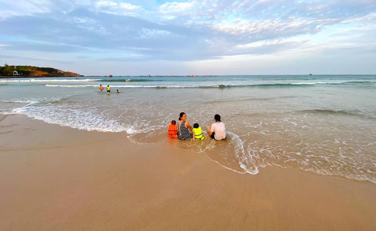 Photo of Ganh Da Dia Beach with bright sand surface