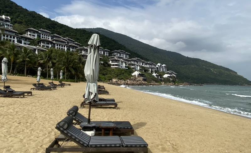 Photo of North Beach with bright fine sand surface