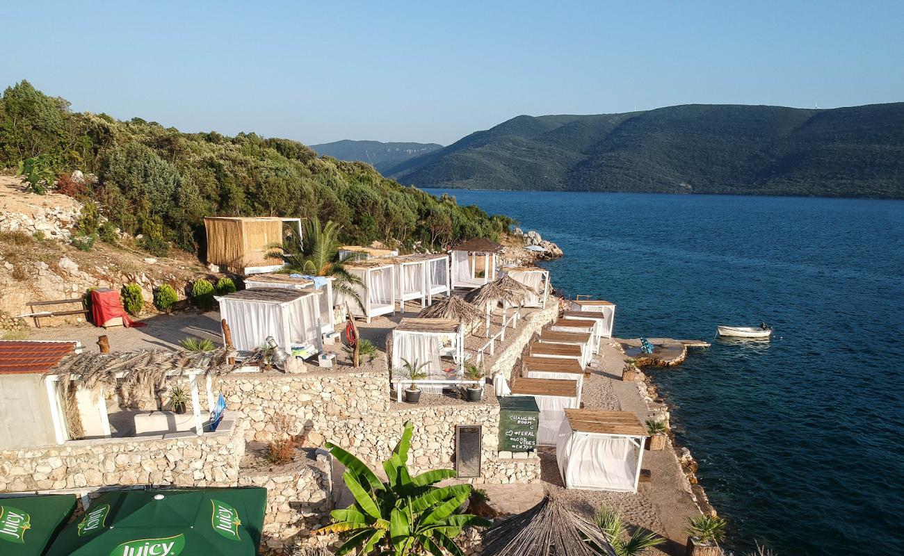 Photo of Feral Beach, Neum with gray pebble surface