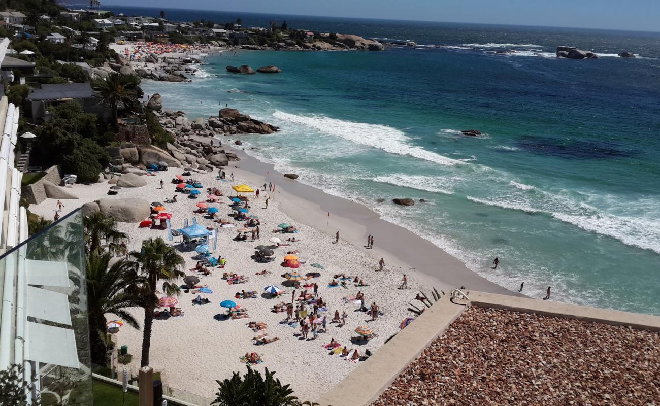 Photo of Clifton beach with bright fine sand surface