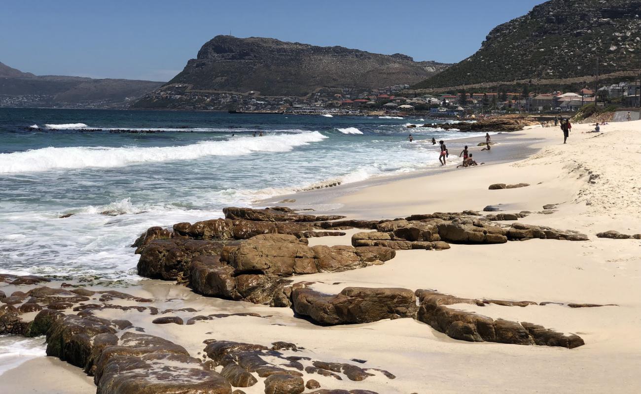 Photo of Danger beach with bright sand surface