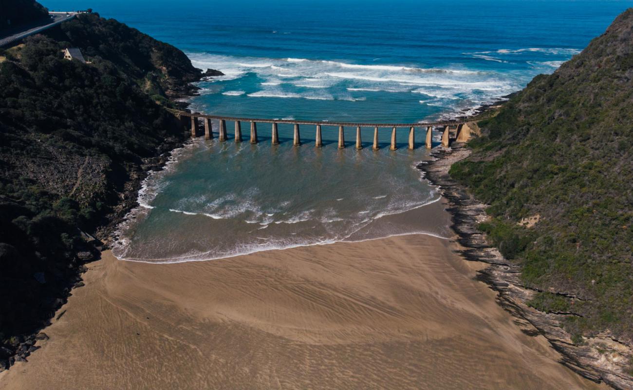 Photo of Kaaimans River beach with bright sand surface