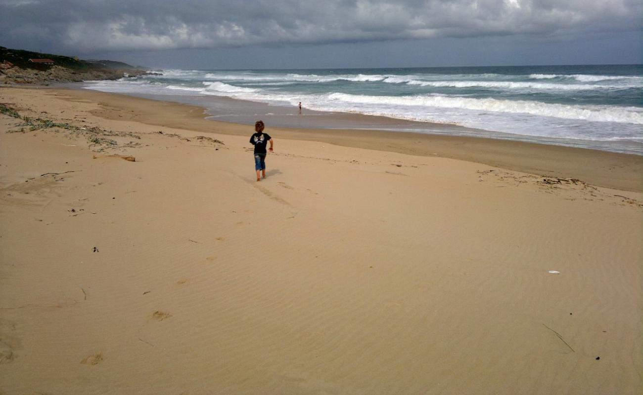 Photo of Thyspunt with bright sand surface