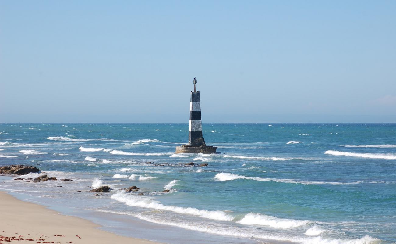 Photo of Cape Recife with bright sand & rocks surface