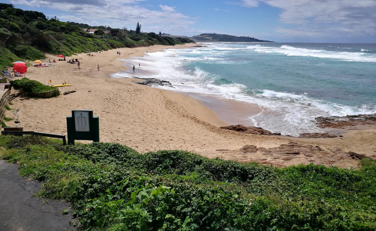 Photo of Umzumbe beach with bright sand surface