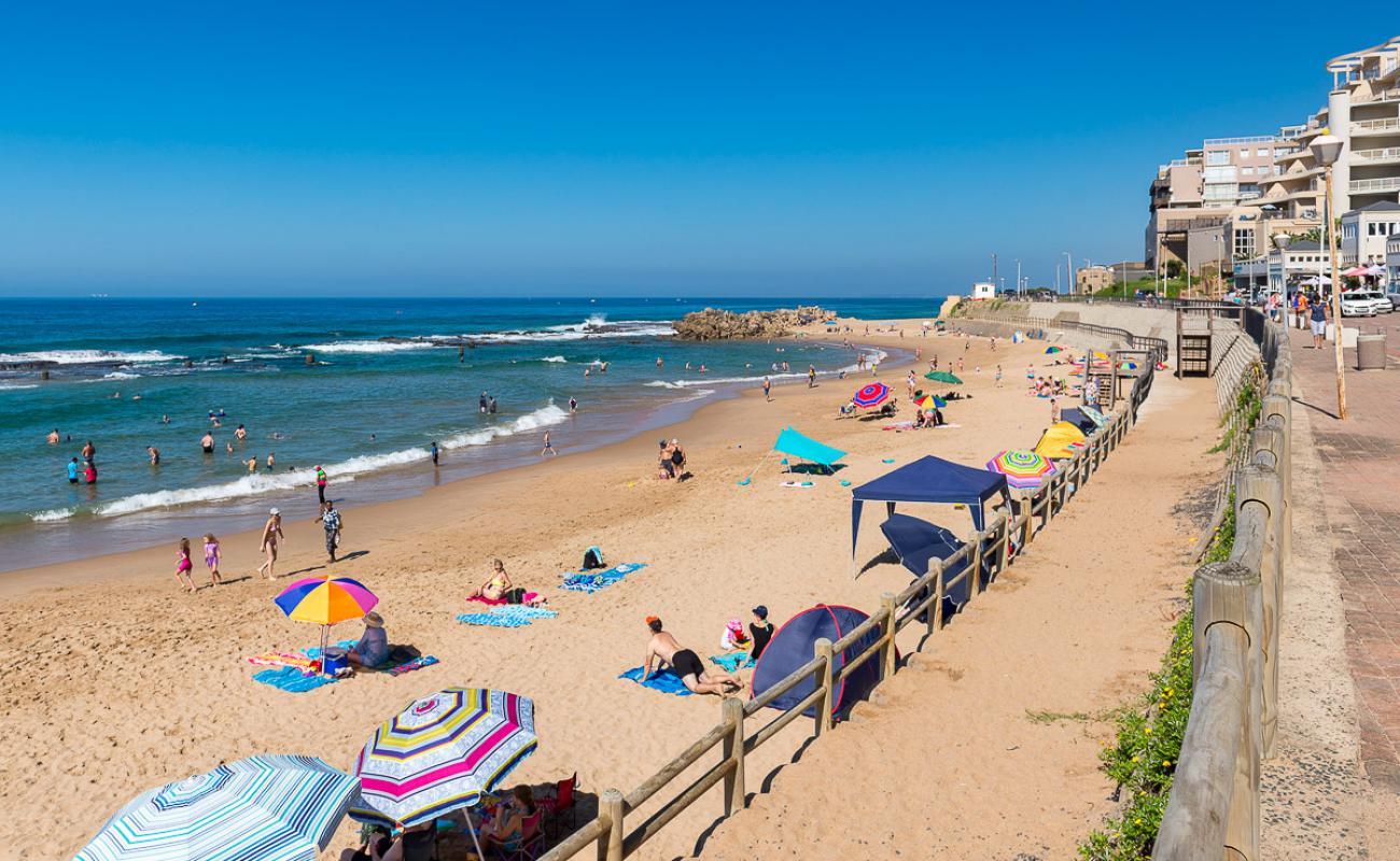 Photo of Umdloti South beach with bright sand surface