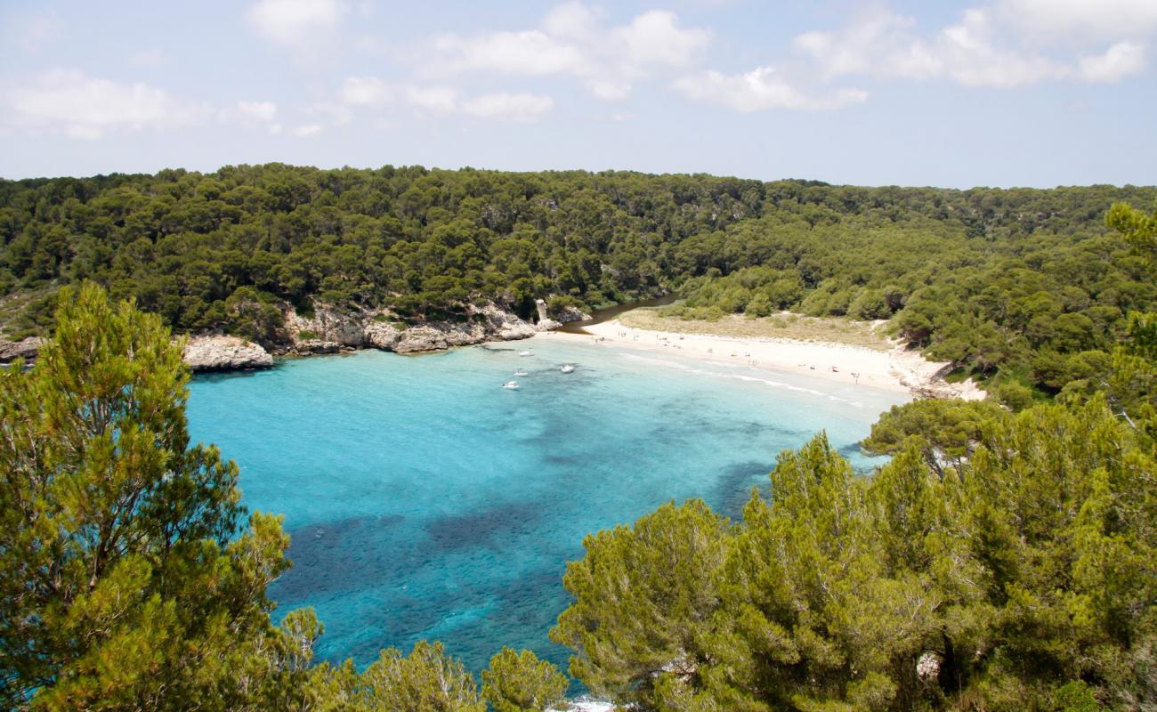 Photo of Cala de Trebaluger with bright fine sand surface