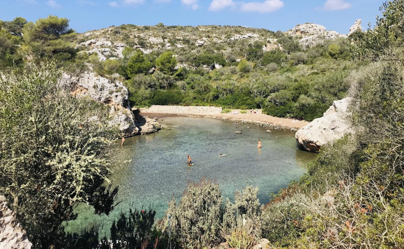 Photo of Cales Coves with rocks cover surface