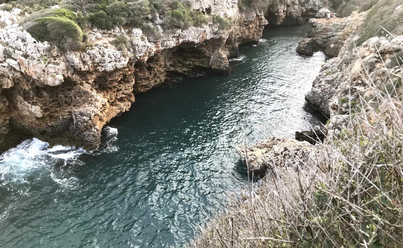 Photo of Cala Rafalet with rocks cover surface