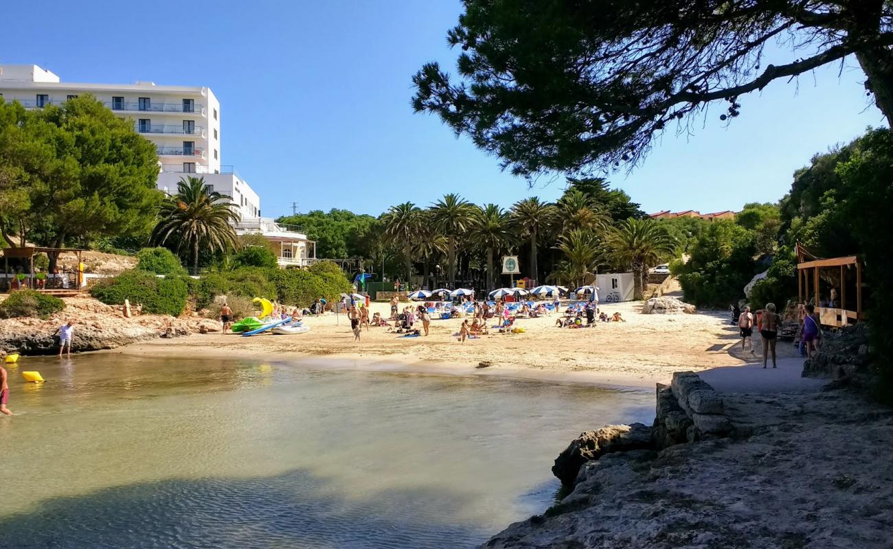 Photo of Cala'n blanes with bright fine sand surface