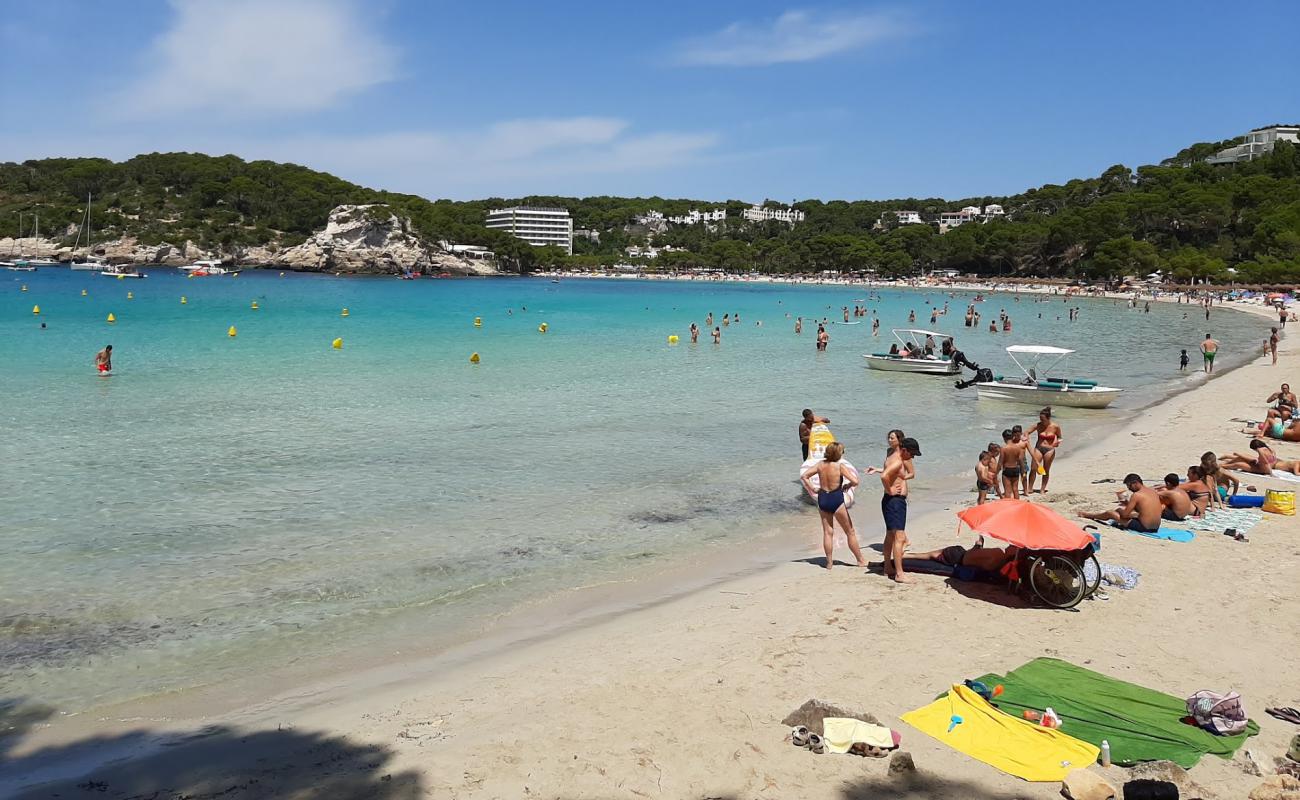 Photo of Cala Galdana beach with bright fine sand surface