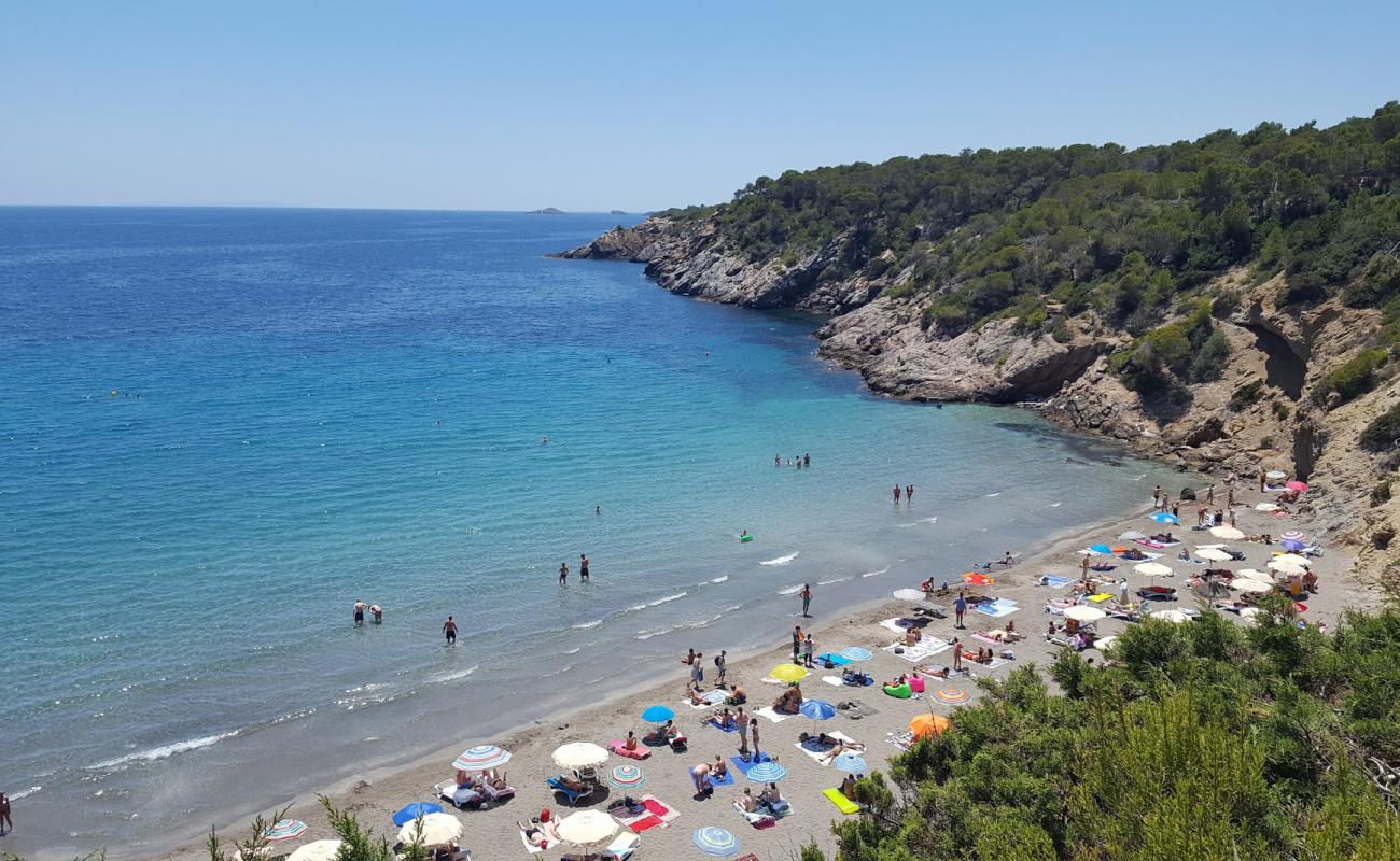 Photo of Cala Boix with bright fine sand surface