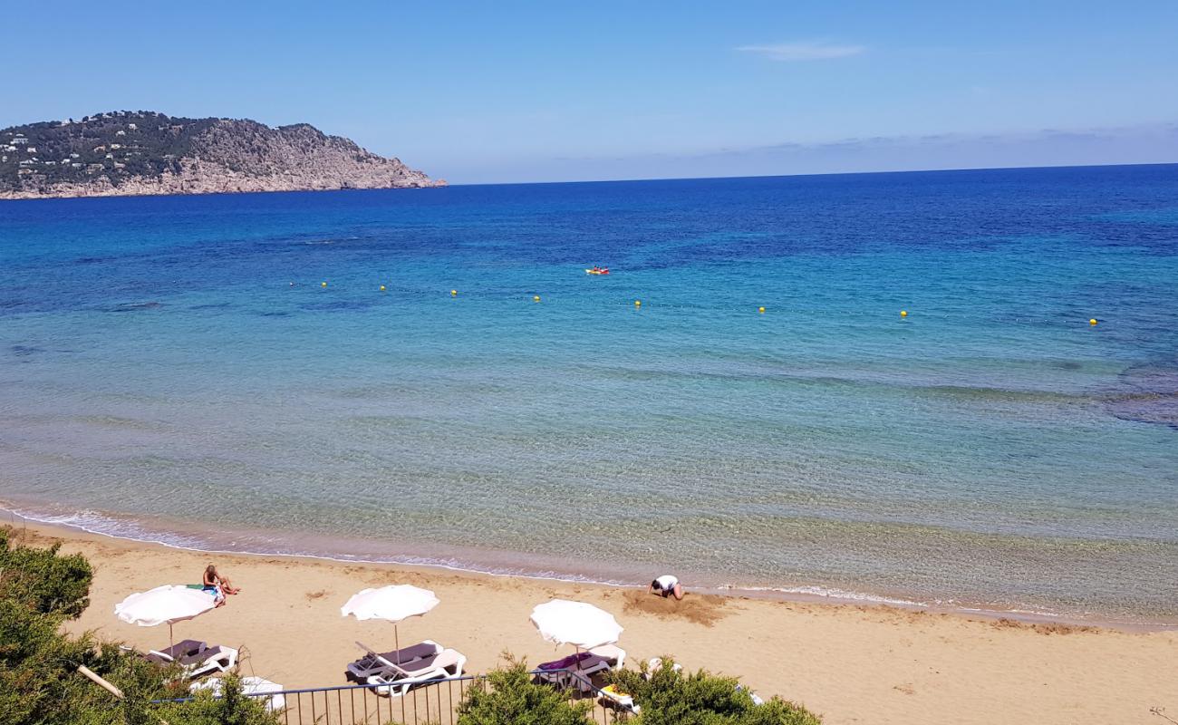 Photo of Platja des Figueral with bright fine sand surface