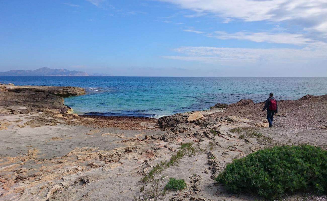 Photo of Platja de Son Real 2 with bright sand & rocks surface