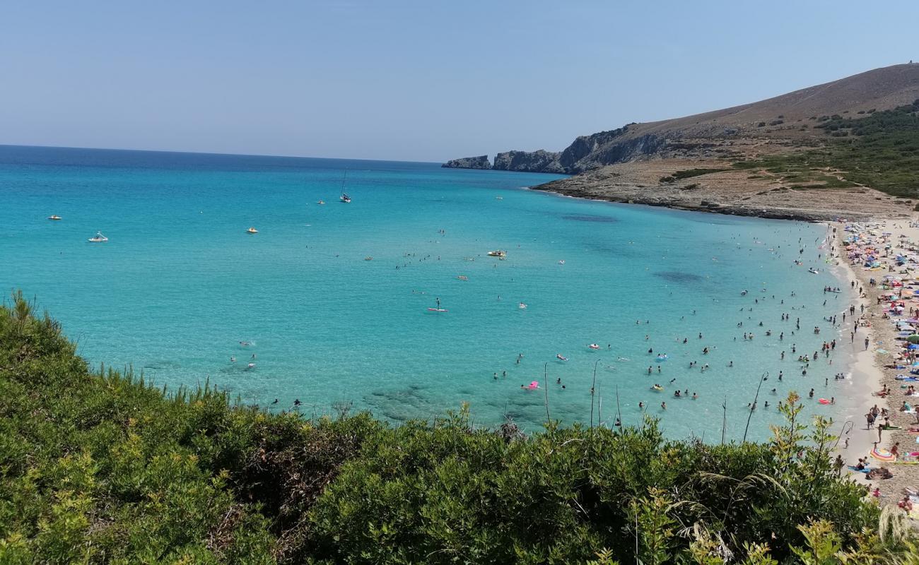 Photo of Cala Mesquida with bright fine sand surface