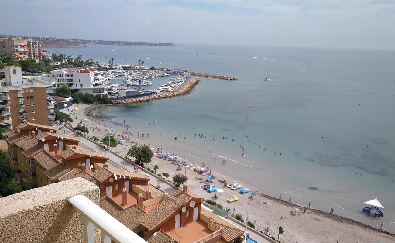 Photo of Campoamor Beach with bright sand surface