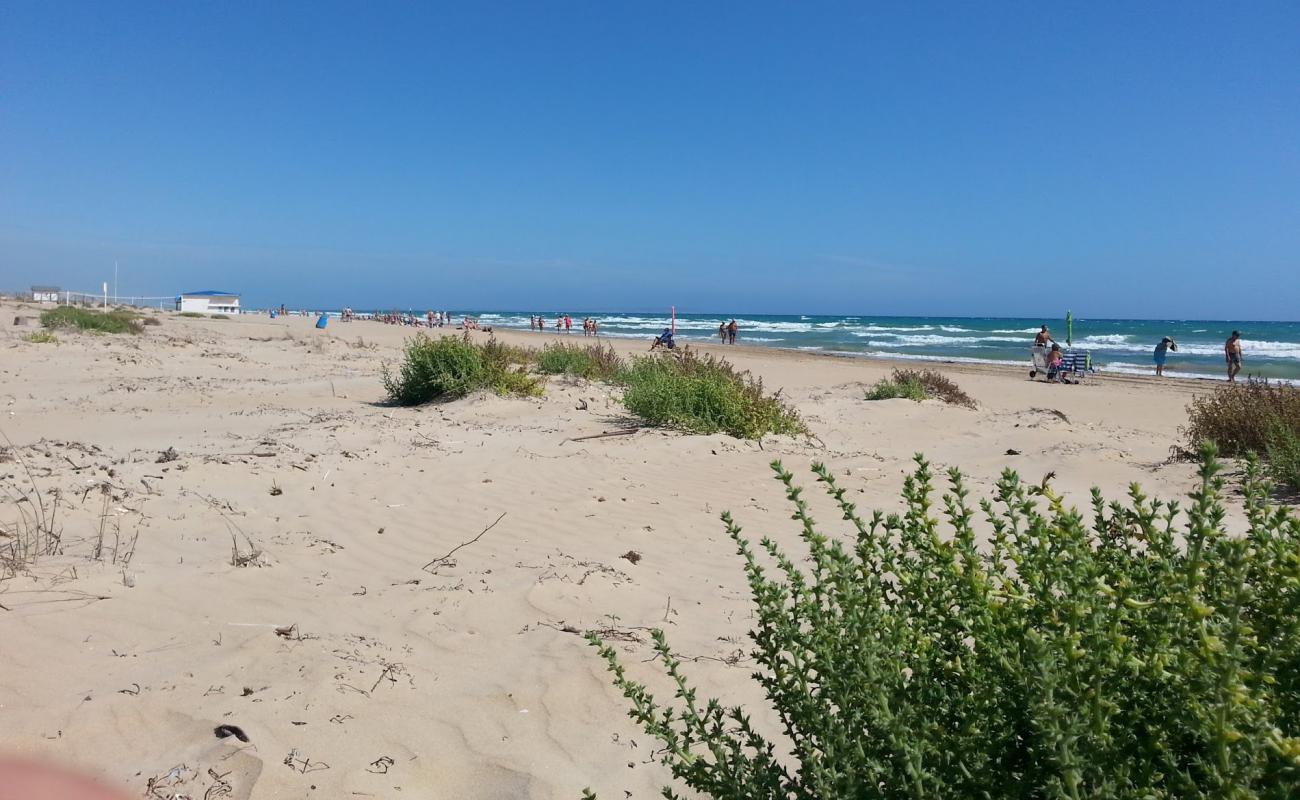 Photo of Platja les Ortigues with brown sand surface