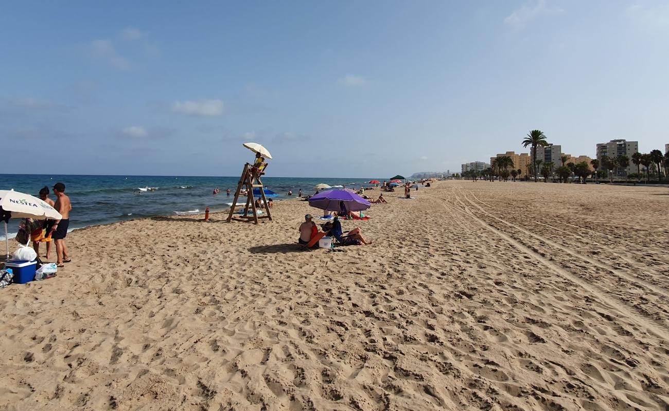 Photo of Playa del Saladar with brown sand surface