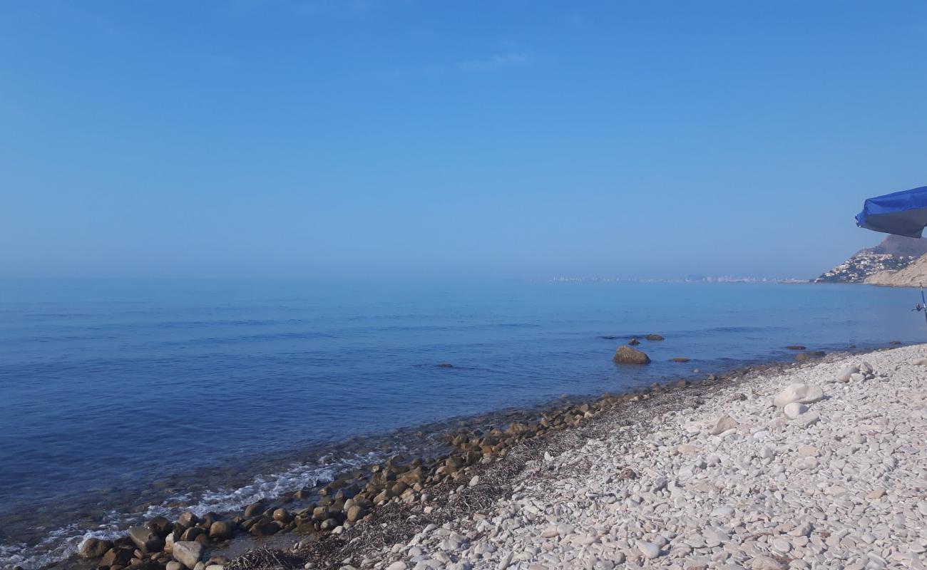 Photo of Playa Carritxal with gray pebble surface