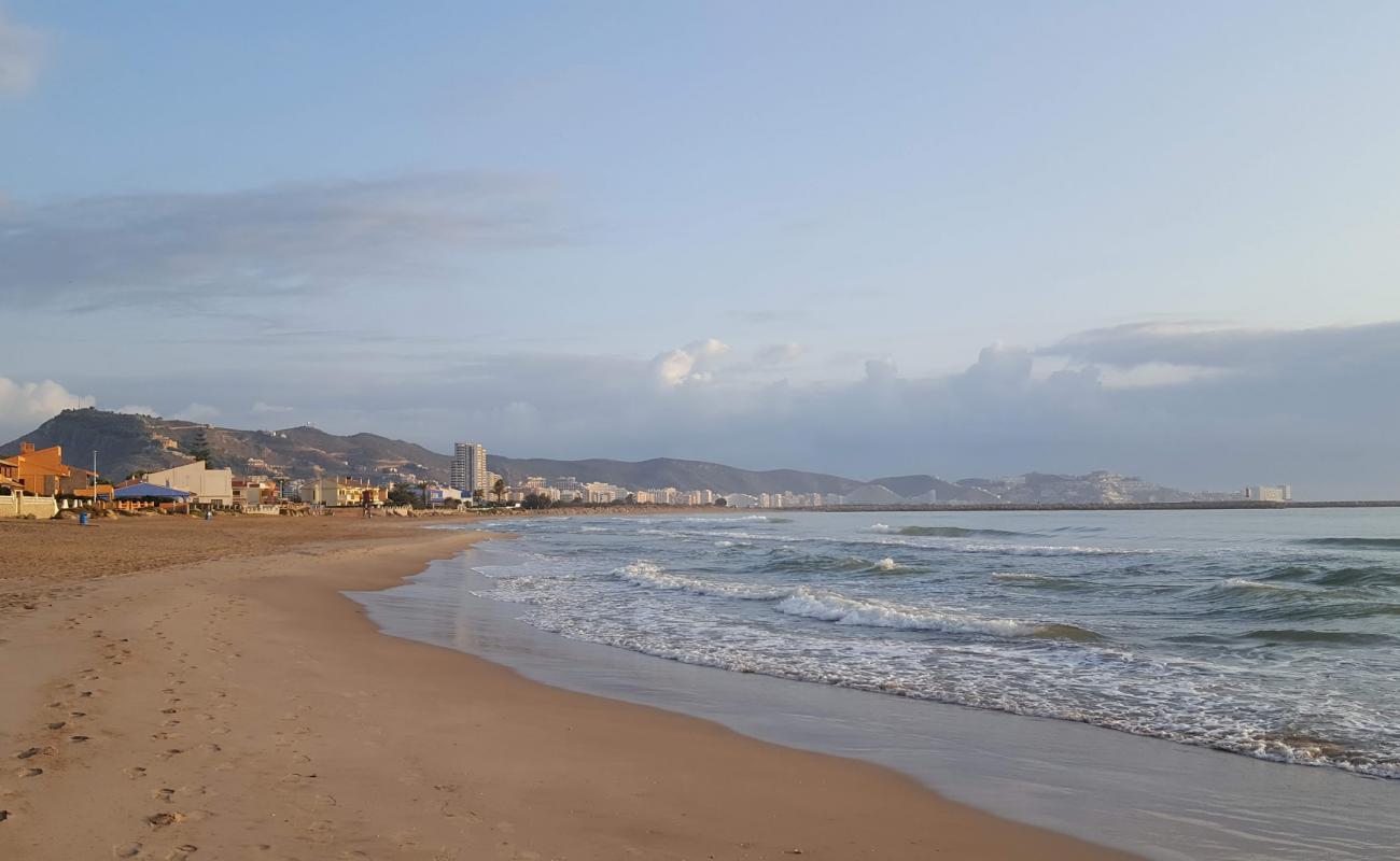 Photo of Platja Cullera with brown sand surface