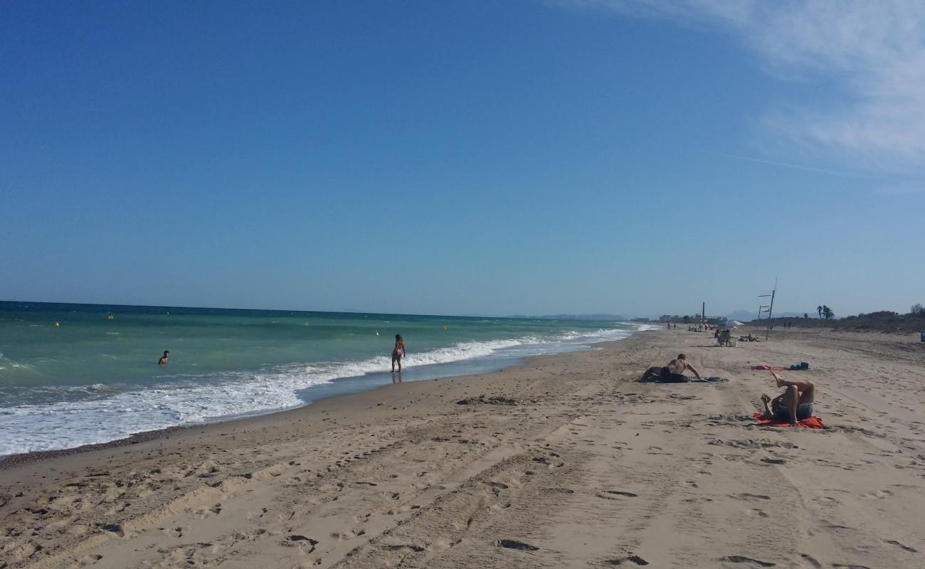 Photo of Pinedo Beach with black sand & pebble surface