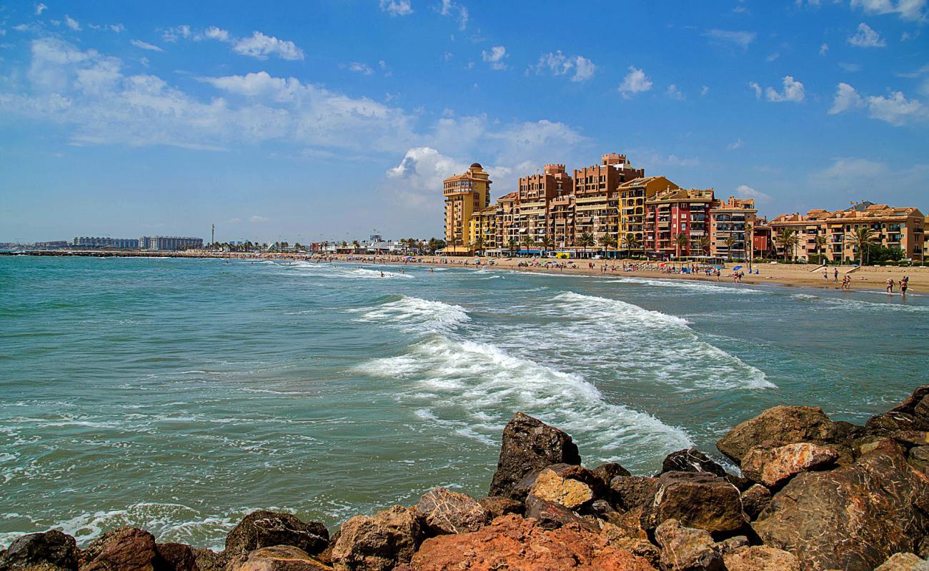 Photo of Port Saplatja Beach with brown sand surface