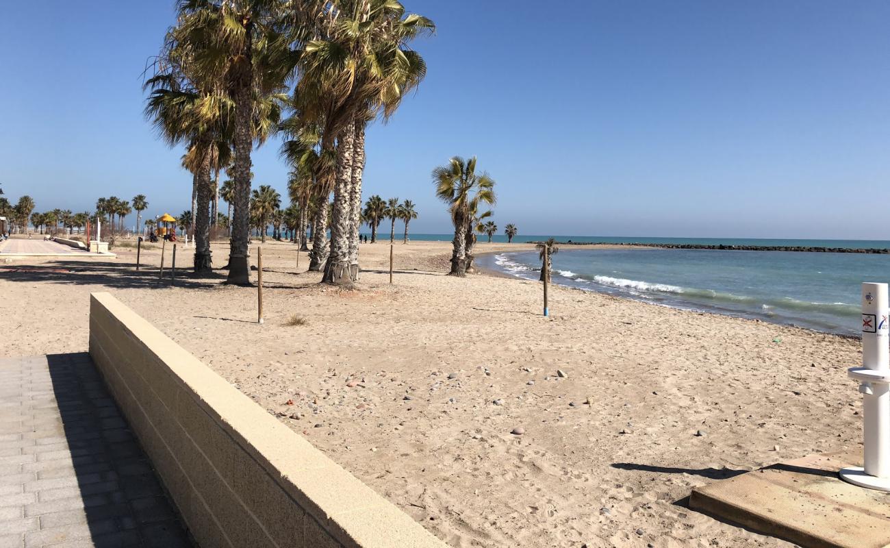 Photo of Platja dels Cirerers with bright sand surface