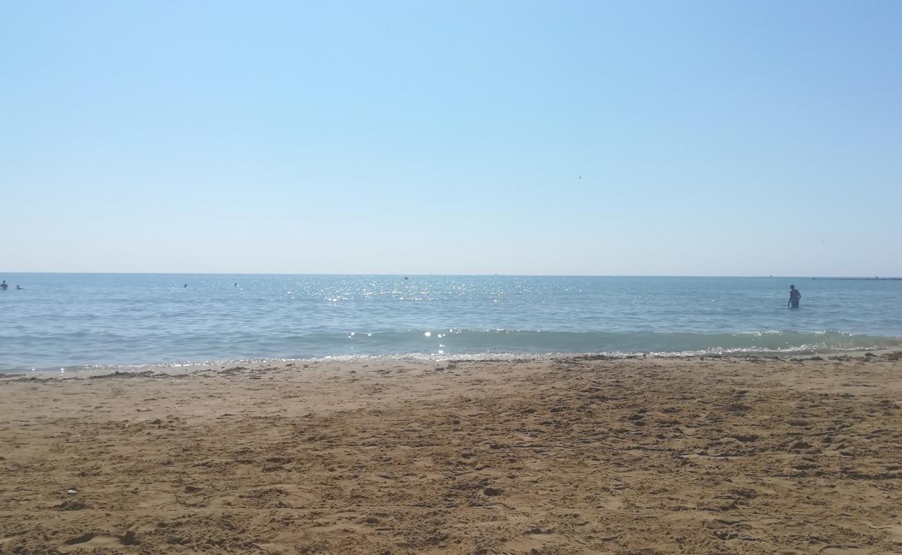 Photo of Malvarosa beach with brown sand surface