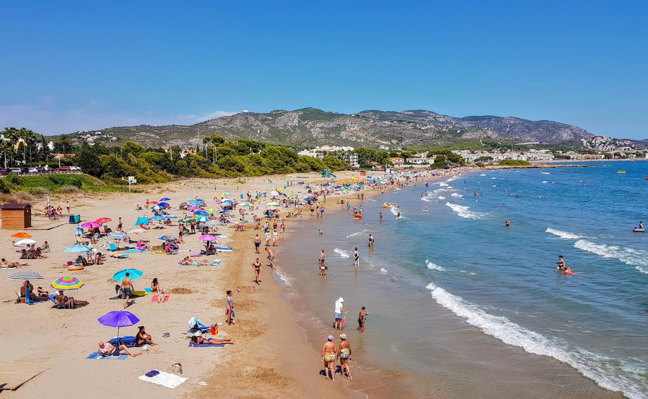 Photo of Roman Beach with brown sand surface