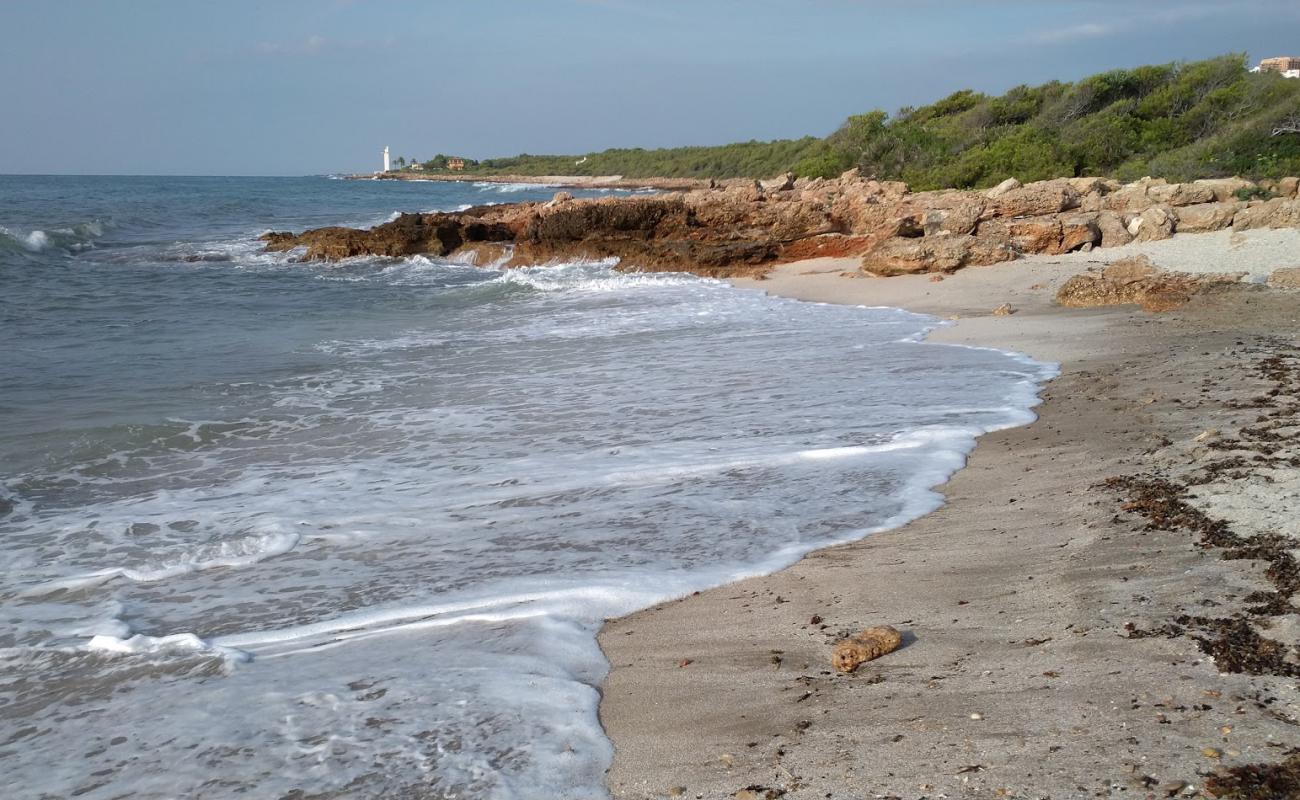 Photo of Platja Serradal 3 with light sand &  pebble surface