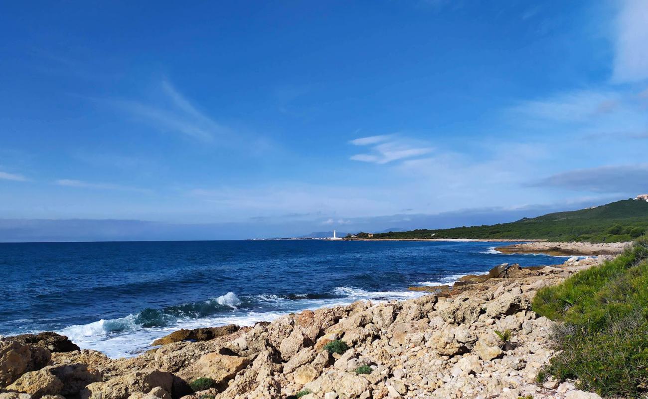 Photo of Platja Serradal 4 with light sand &  pebble surface