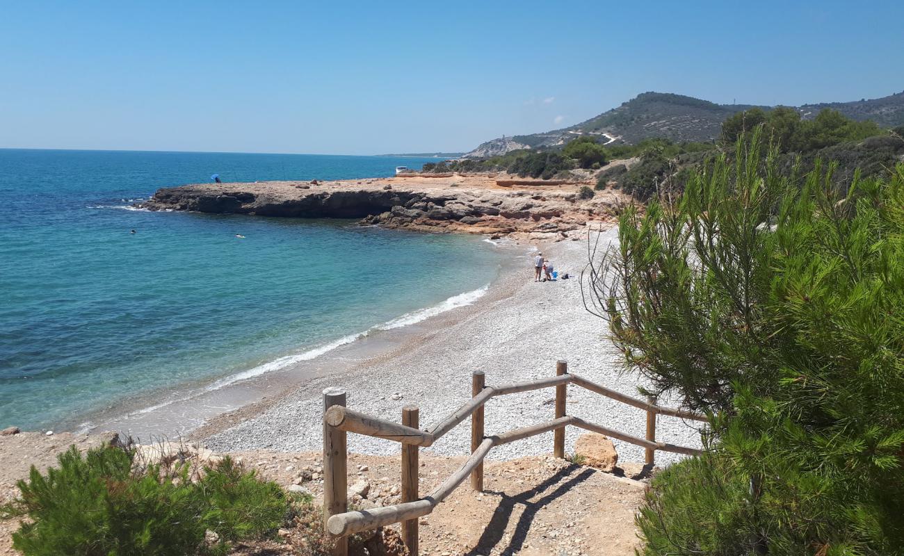 Photo of Cala Puerto Negro with gray pebble surface