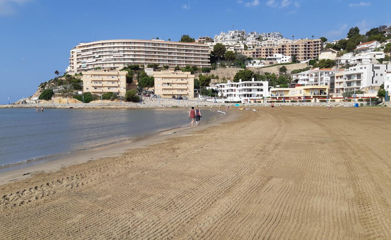 Photo of Platja del Migjorn with brown sand surface