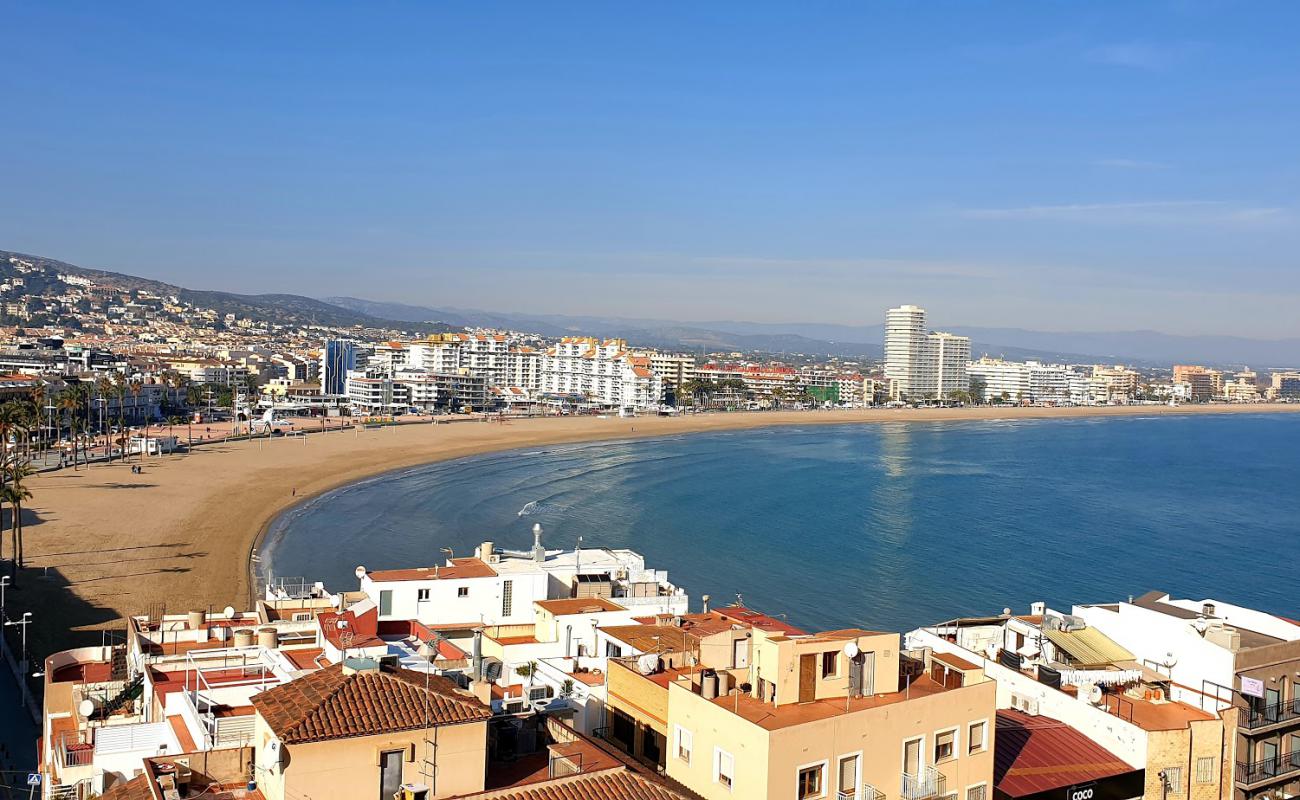 Photo of Peniscola Beach with brown sand surface