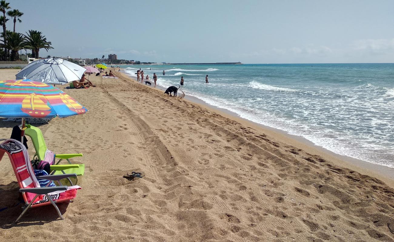 Photo of Platja del Morrongo with brown sand surface