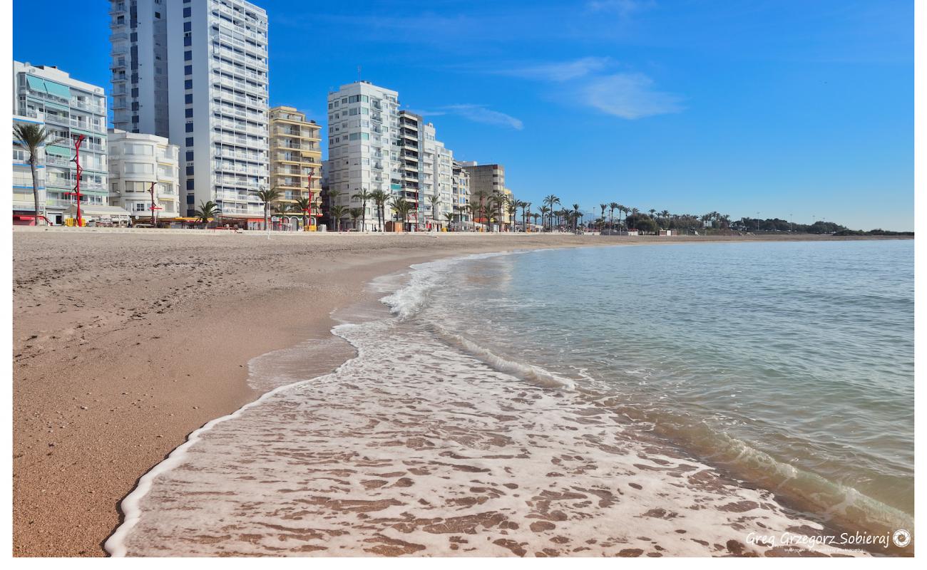 Photo of Platja del Forti with brown sand surface