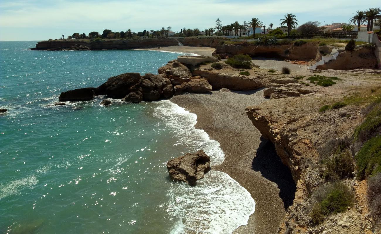 Photo of Platja del Triador II with gray fine pebble surface