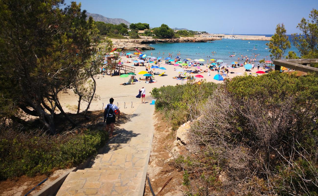 Photo of Cala Sant Jordi with bright sand surface