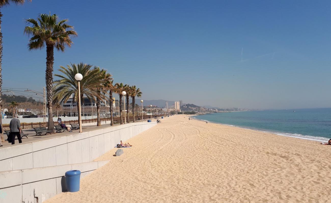 Photo of Platja del Cristall with bright sand surface