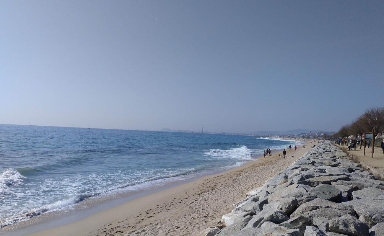 Photo of Platja De La Descarrega with bright sand surface