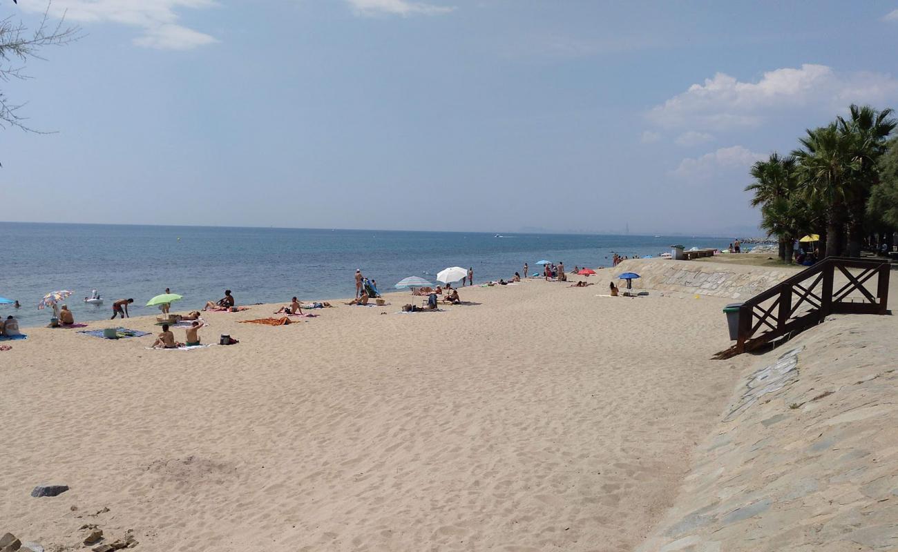 Photo of Platja Pla de l'Os with bright sand surface