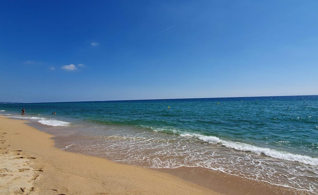 Photo of Platja Dels Vinyals with bright sand surface