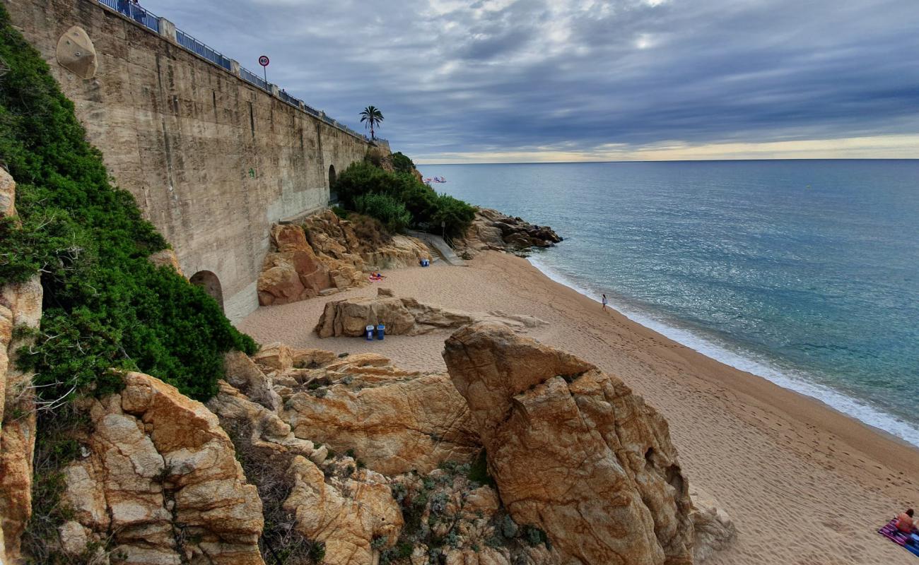 Photo of Cala de la Vinyeta II with bright sand surface