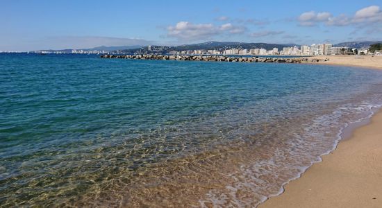 Palamos beach